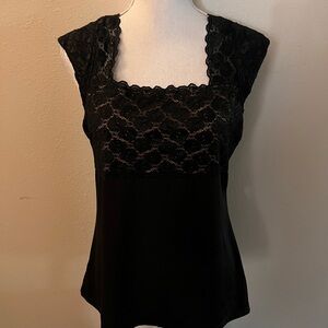 Black Blouse w Lace
